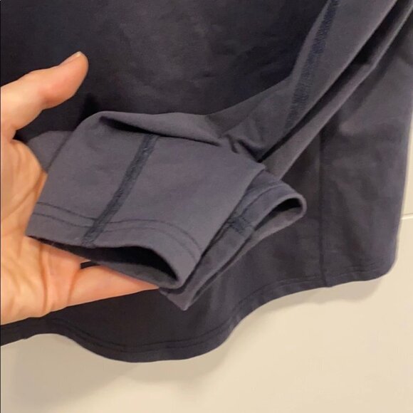 MEC mountain equipment co-op 1/4 zip long sleeve athletic shirt size medium - Picture 7 of 8